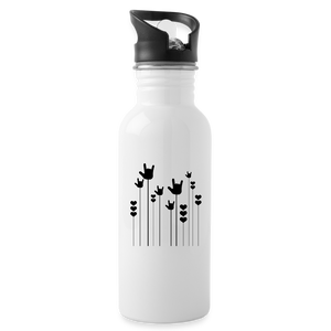 ASL Merchandise "ILY Sprout" Aluminum ASL Water Bottle 20oz - white