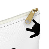 ASL Bag "ILY Signs" Zippered Polyester ASL Accessory Bag