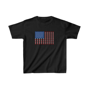 ASL Shirt "Fish Flag" Youth Short Sleeve Sign Language T-Shirt