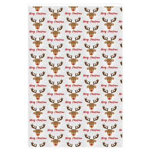 Holiday "ILY Rudolph" ASL Christmas Wrapping Paper