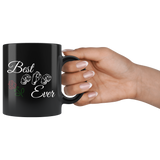 Sign Language Mug "Best Mom" Black Ceramic ASL Coffee Mug