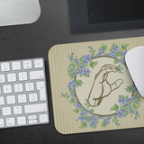ASL Merchandise "Blue Floral" Mouse Pad ASL Accessories