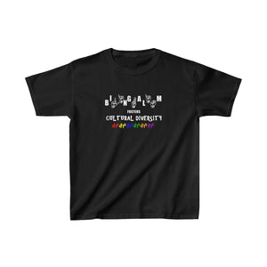 ASL Shirt "Diversity" Youth Short Sleeve Sign Language T-Shirt