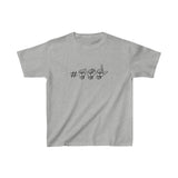 ASL Shirt "Hashtag ASL" Youth Short Sleeve Sign Language T-Shirt