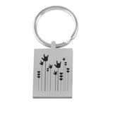 ASL Merchandise "ILY Sprout" Engraved Keychain ASL Accessory