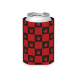 ASL Merchandise "ILY Checkered" Sign Language Can Cooler Sleeve