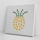 ASL Home Decor "ILY Pineapple" Canvas ASL Wall Art - Multiple Sizes