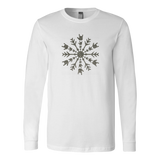 Holiday "ILY Snowflake" Unisex Long Sleeve ASL Christmas T-Shirt