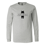 ASL Shirt "Cat Lover" Custom Unisex LS Sign Language T-Shirt