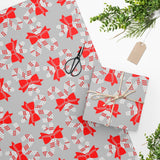 Holiday "ILY Candy Cane" ASL Christmas Wrapping Paper