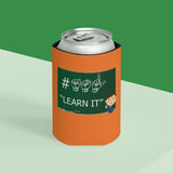 ASL Merchandise "ASL Learn It" Sign Language Can Cooler Sleeve
