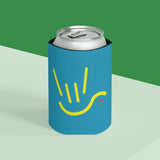 ASL Merchandise "ILY Heart" Sign Language Can Cooler Sleeve