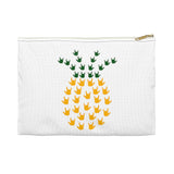 ASL Bag "ILY Pineapple" Zippered Polyester ASL Accessory Bag