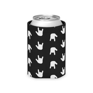 ASL Merchandise "ILY Wave" Sign Language Can Cooler Sleeve