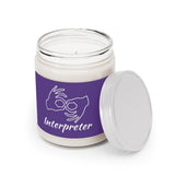 ASL Home Decor "Interpreter" 9oz Scented ASL Candle