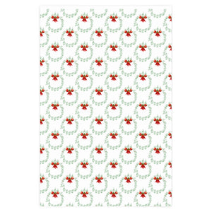 Holiday "ASL Wreath" ASL Christmas Wrapping Paper