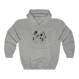 Sign Language Hoodie "ILY Sprout" Unisex Pullover ASL Hoodie