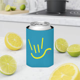 ASL Merchandise "ILY Heart" Sign Language Can Cooler Sleeve