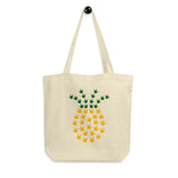 ASL Bag "ILY Pineapple" 16x14.5 Organic ASL Tote Bag