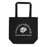 ASL Bag "Brain Power" 16x14.5 Organic ASL Tote Bag