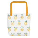 ASL Bag "ILY Pineapple" Polyester 15x15 Pattern ASL Tote Bag