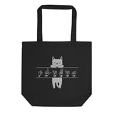 ASL Bag "Cat Lover" 16x14.5 Organic ASL Tote Bag