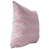 ASL Home Decor "ILY Chevron" ASL Throw Pillow: Pink - Multiple Sizes