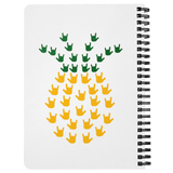 ASL Stationery "ILY Pineapple" 5 x 7 Spiral ASL Notebook