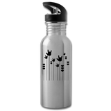 ASL Merchandise "ILY Sprout" Aluminum ASL Water Bottle 20oz - silver