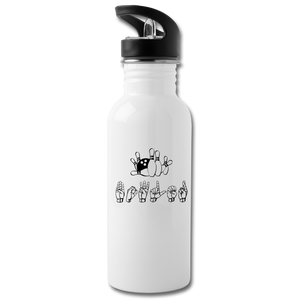 ASL Merchandise "Bowling" Stainless ASL Water Bottle 20oz