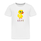 ASL Shirt "ASL Animals" Toddler Short Sleeve Sign Language T-Shirt