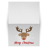 Holiday "ILY Rudolph" ASL Christmas Cards