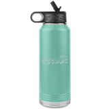 ASL Merchandise "Personalized" Etched ASL Water Bottle 32oz